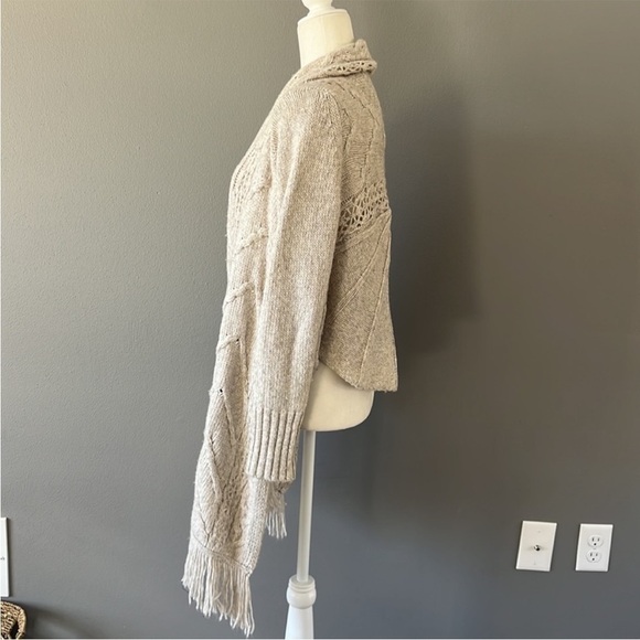 Anthropologie Angel Of The North Anais Wool Blend Cardigan Sweater - Picture 8 of 12